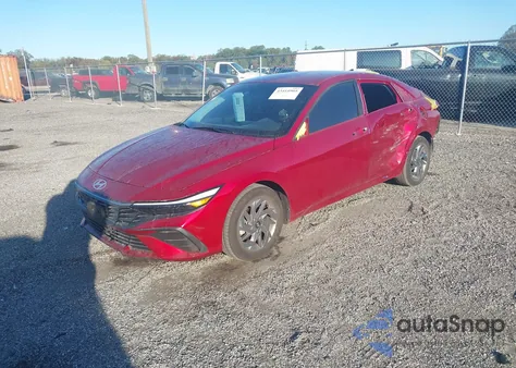 2024 Hyundai Elantra Sel из США, поврежденный, VIN KMHLM4DG0RU681505